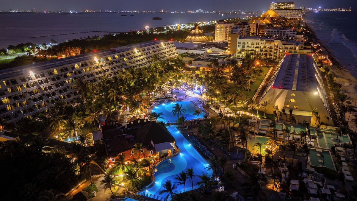 Grand Oasis Cancun / 5 días / 2 adultos / del 24-28 de Jul / menores gratis /BLO-HO